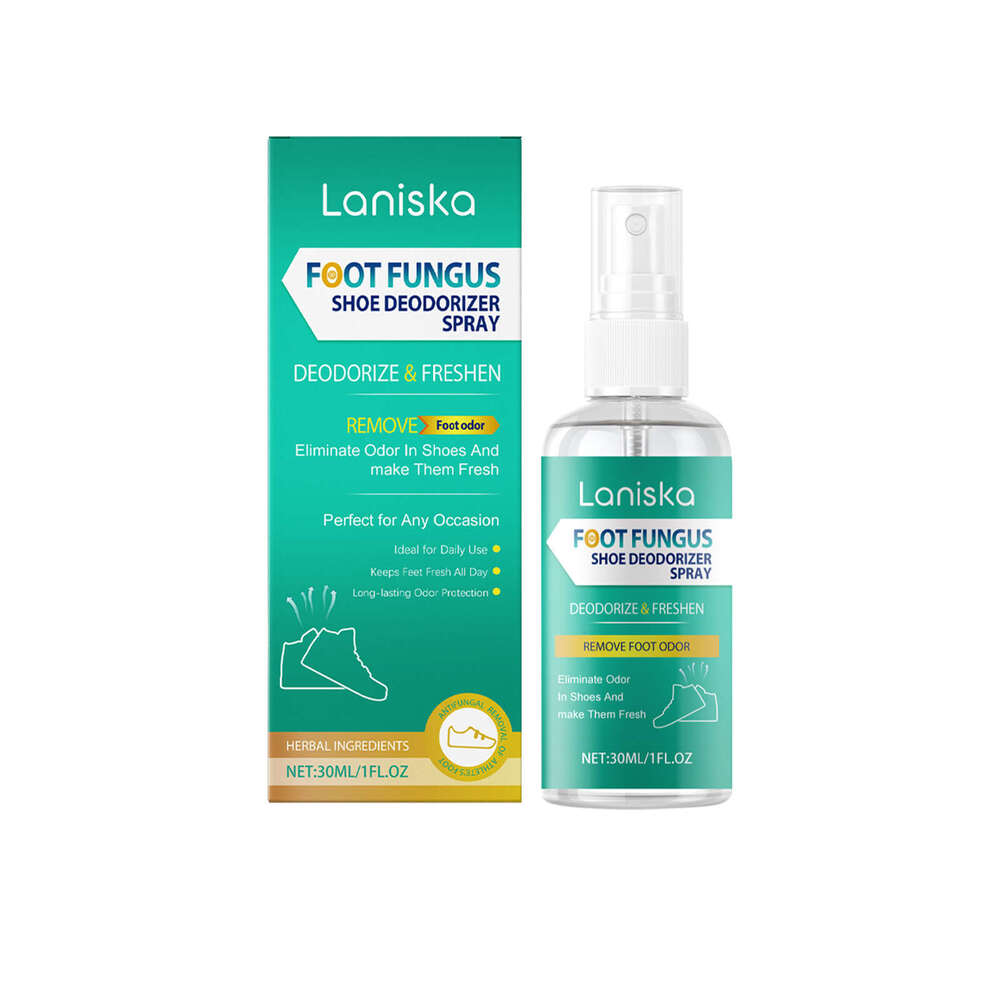 Laniska Freshening Spray Shoe Cleaner Foot Sweat Odor Long-lasting Fresh Clean Smell Deodorant S260202