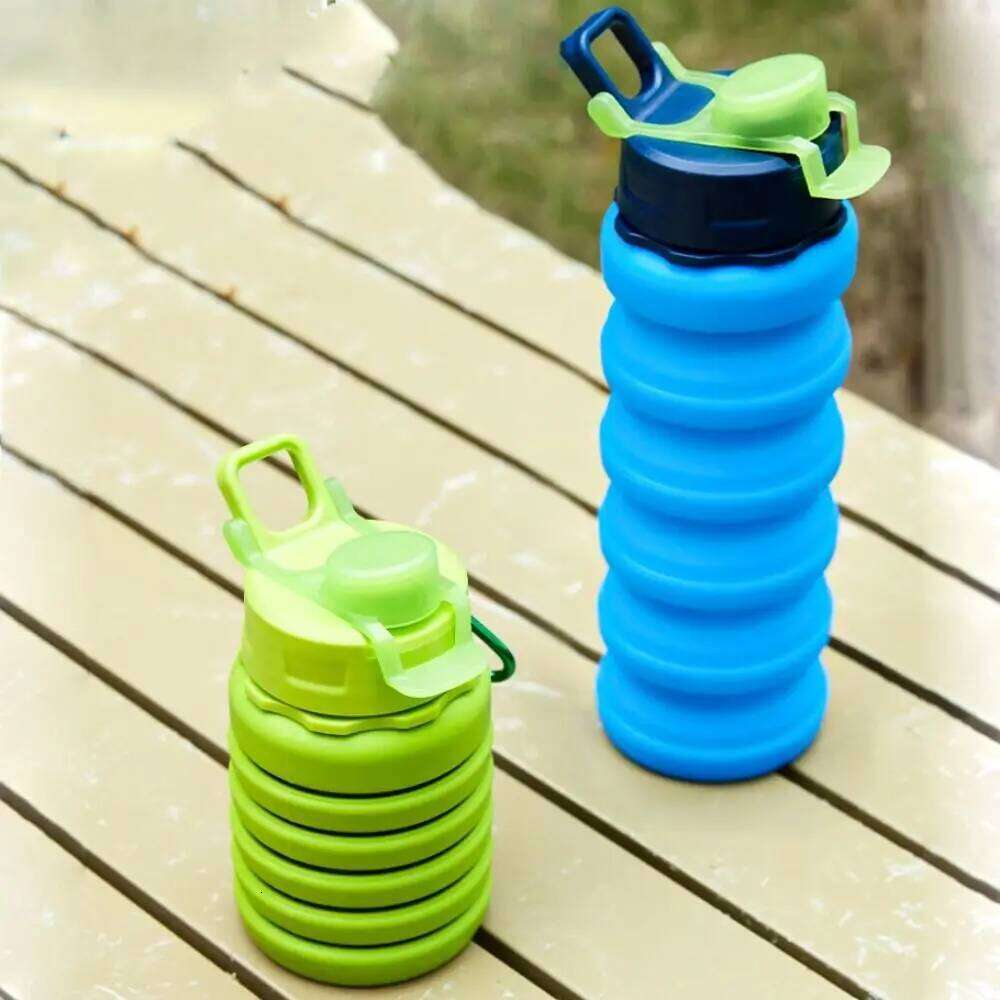 Large-capacity Collapsible Sport Retractable Portable Sports Water Bottle Creative Reuseable Foldable Drinking Cup Z260202