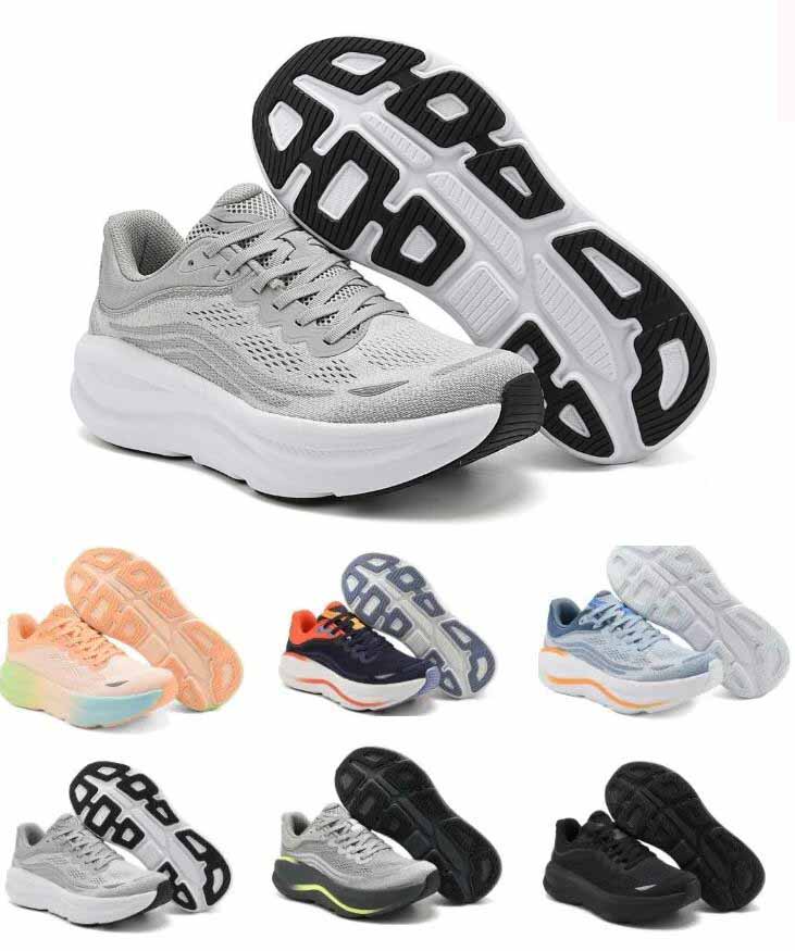 Treeperi Bondi Cushioned Road Running Shoes Top Everyday Running Walking Shoe Trail Sneakers Lighter Flexible Mysterybox Store dhgate T88 wholesale fo