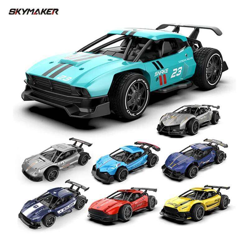 1/24 2.4G High Speed Remote Control Mini Scale Model Vehicle Electric Metal RC Car Toys for Boys Children Gift Y260131