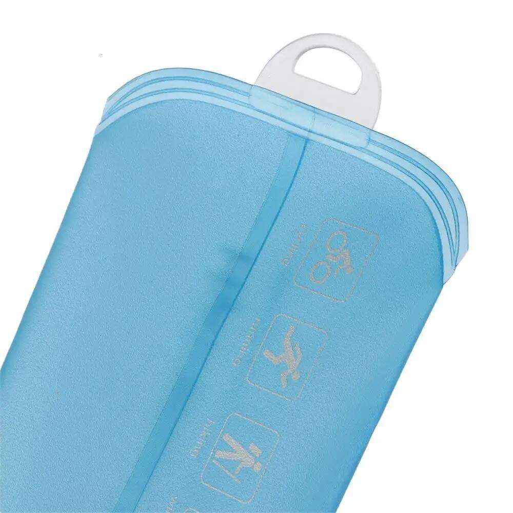 Hiking TPU Folding Bag Blue Collapsible Soft Flask Sport Water Bottle 500ML 250ML 150ML Z260202