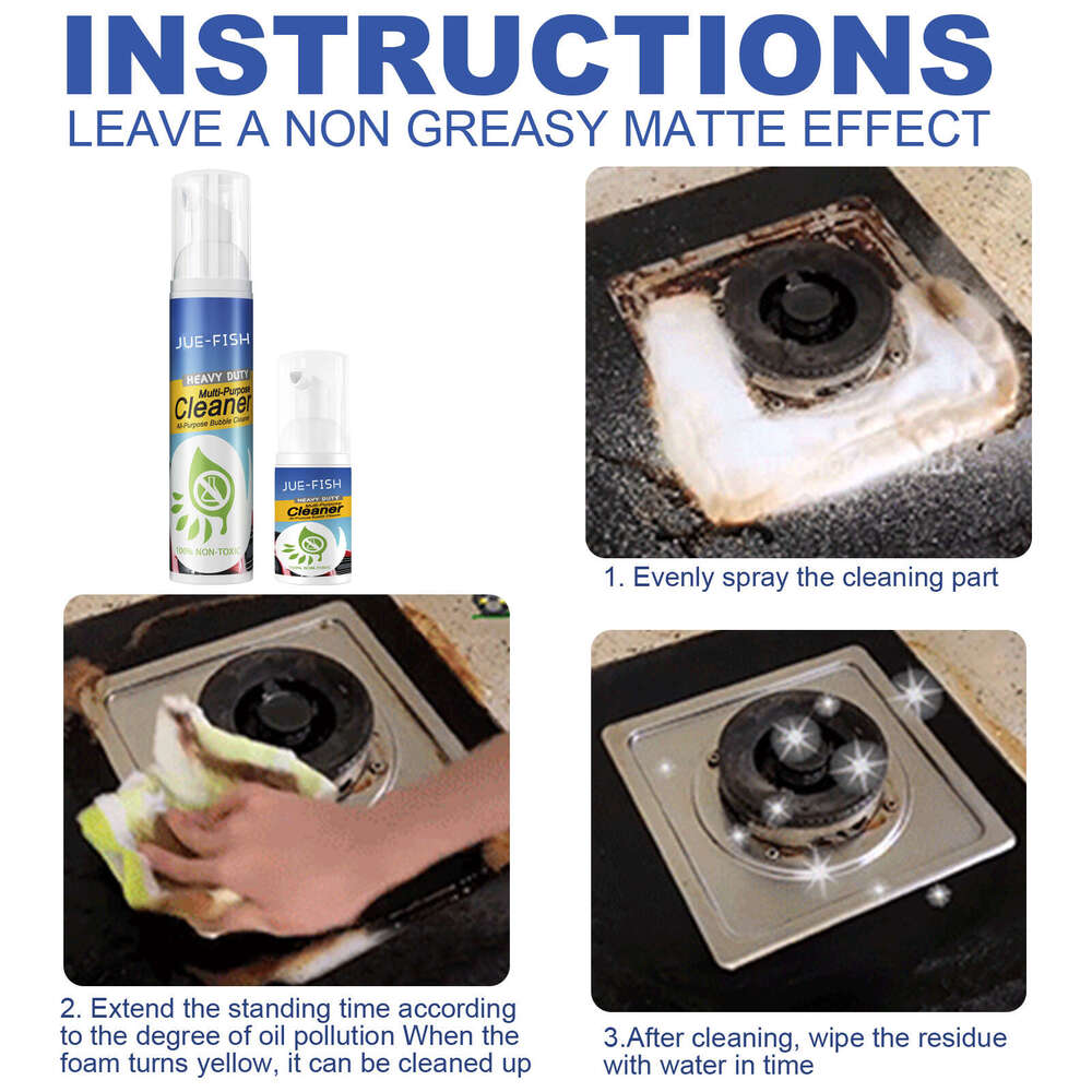 EELHOE Fabric Dry Cleaning Agent 100ml Multi-Purpose and Scale Removal Foam Type Oil Stain Cleaner S260202