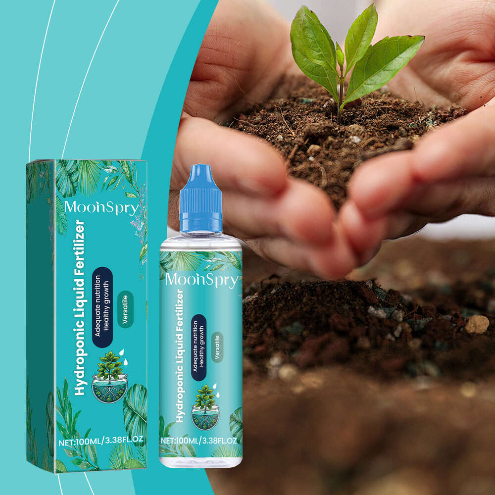 MoonSpry Hydroponic Liquid Lawn Green Leaf Growth Nutrient Plant Concentrated Fertilizer S260202