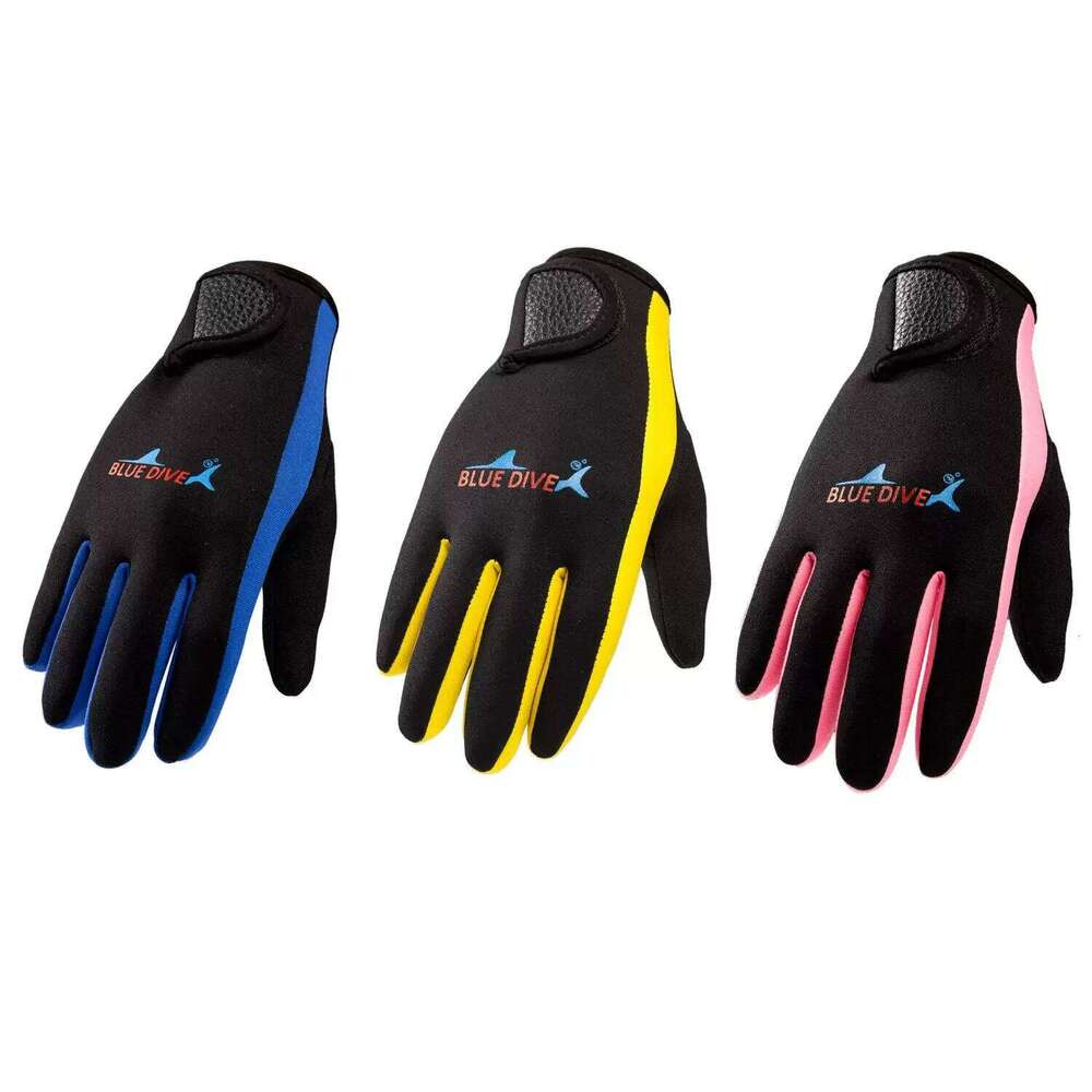 1.5mm Wetsuit Neoprene Fishing Spearfishing Paddling Thermal Anti-Slip Surfing Gloves Diving Equipment XJ260202