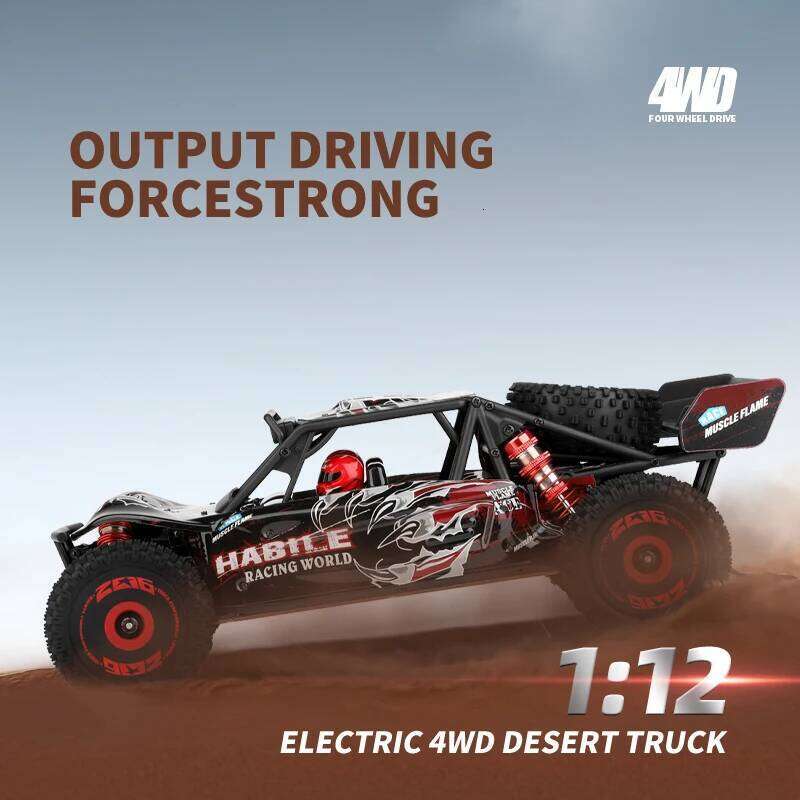 WLtoys 124016 RC Car 75km/h High Speed Remote Control Truck Electric 4WD Off-Road Drift Climbing Racing Vehicle Toys for Kids Y260131