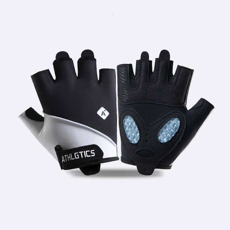 Women Half Finger Cycling Anti-Slip Shock Absorbent Breathable Fitness Bicycle Gloves for Sports Gym Training Bike Riding XJ260202