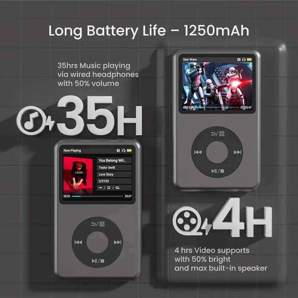 128Gb Classic Reproductor Mp3 Music Player Bluetooth Speakers, Support Fm Radio, Video, Hifi Ipod Touch Walkman Xingkaisheng