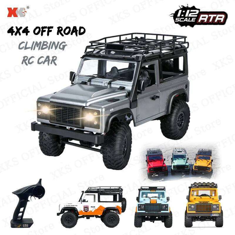 MN MN99S MN78 MN98 MN99 D90 1/12 2.4G Remote Control 4X4 Off Road LED Light 4WD Climbing RC Truck Toy Car Gift for Boy Y260131