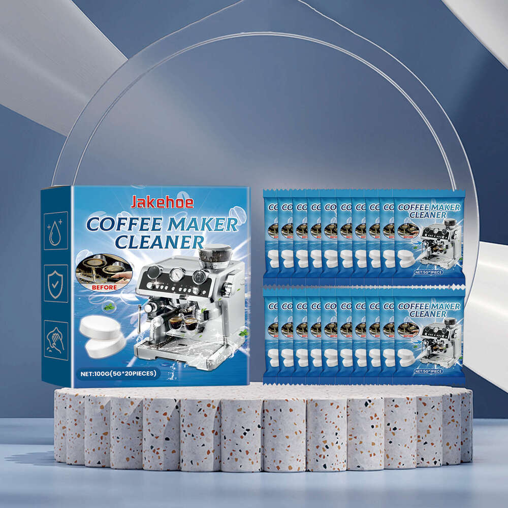 jakehoe Coffee Machine Brewer Filter Stain Scale Cleaning Tablets S260202