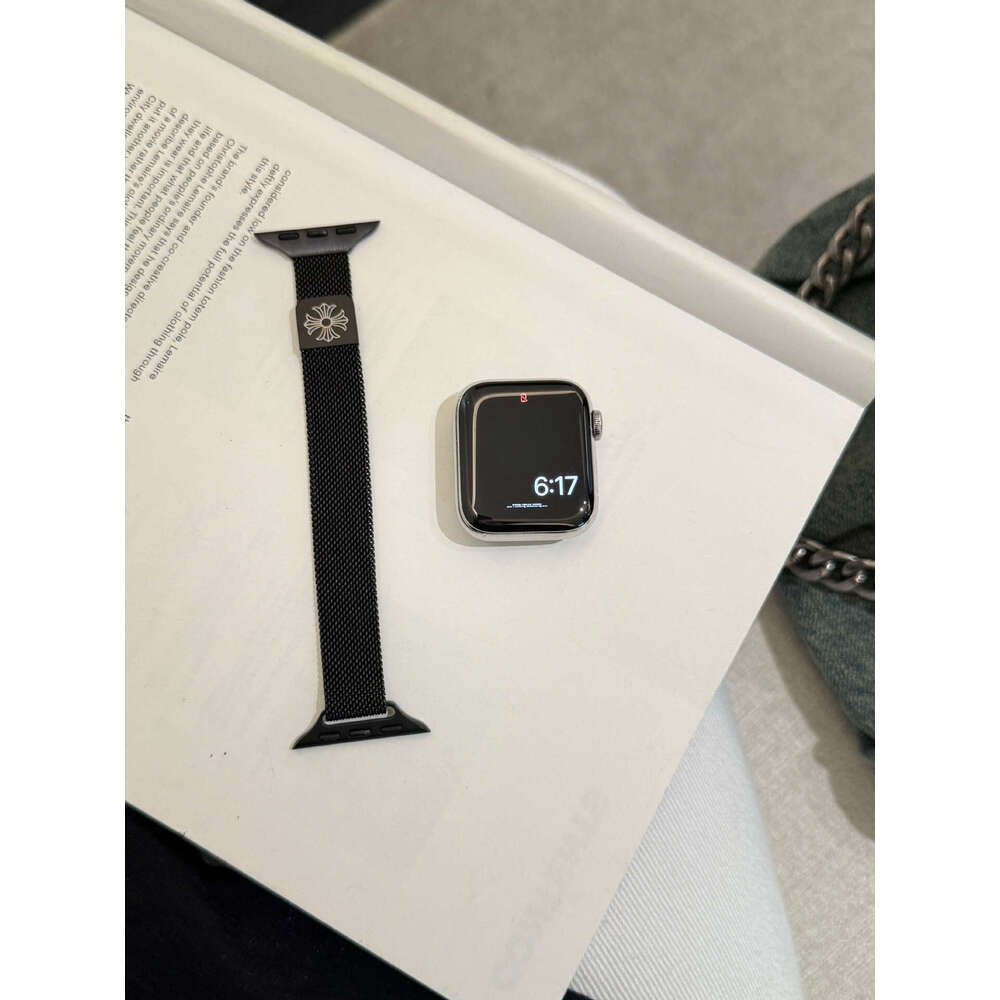 Sleek Cross Strap Adjustable Replacement Band Compatible with Apple Watch Series 2 3 4 5 6 7 8 9 SE 10