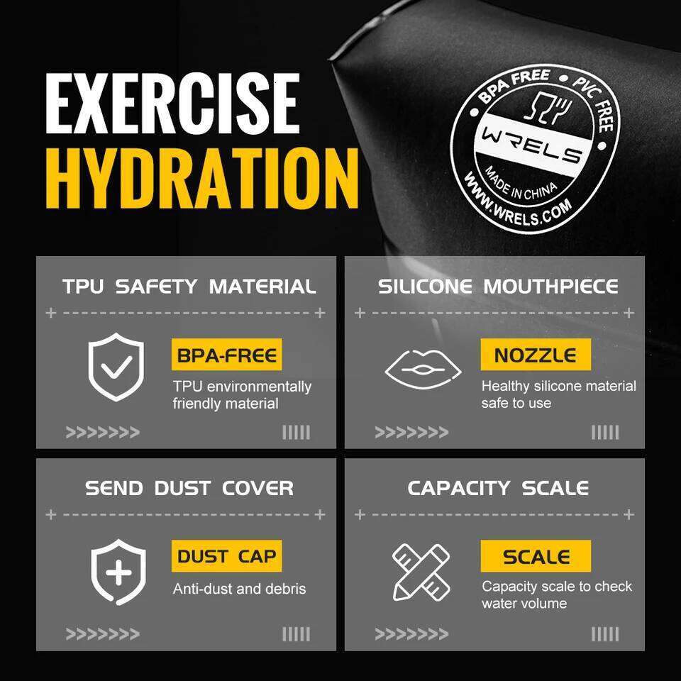 WRELS TPU Folding Soft Flask Outdoor Sport Bag Collapsible Water Bottle 500ml For Running Camping BPA Free Z260202