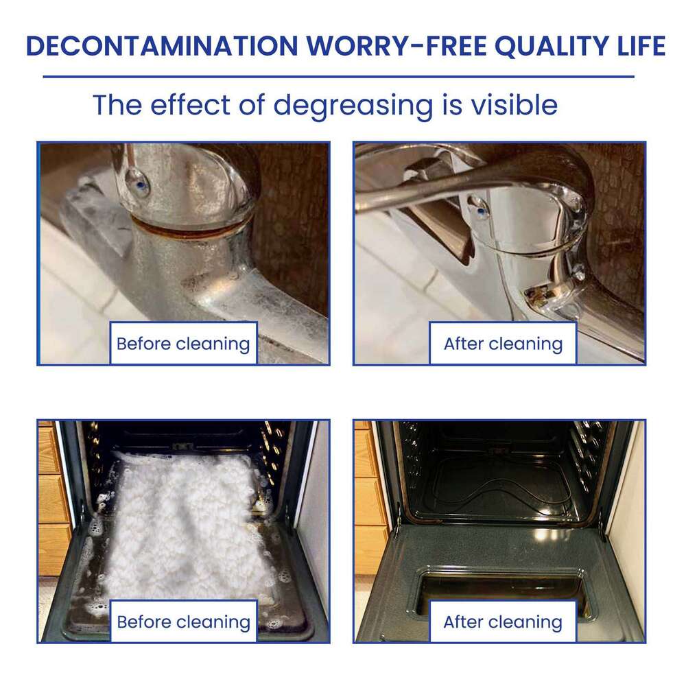 Multi-Purpose Cleaner Kitchen Bathroom Degreaser Stain Odor Remover Brightening Cleaning S260202