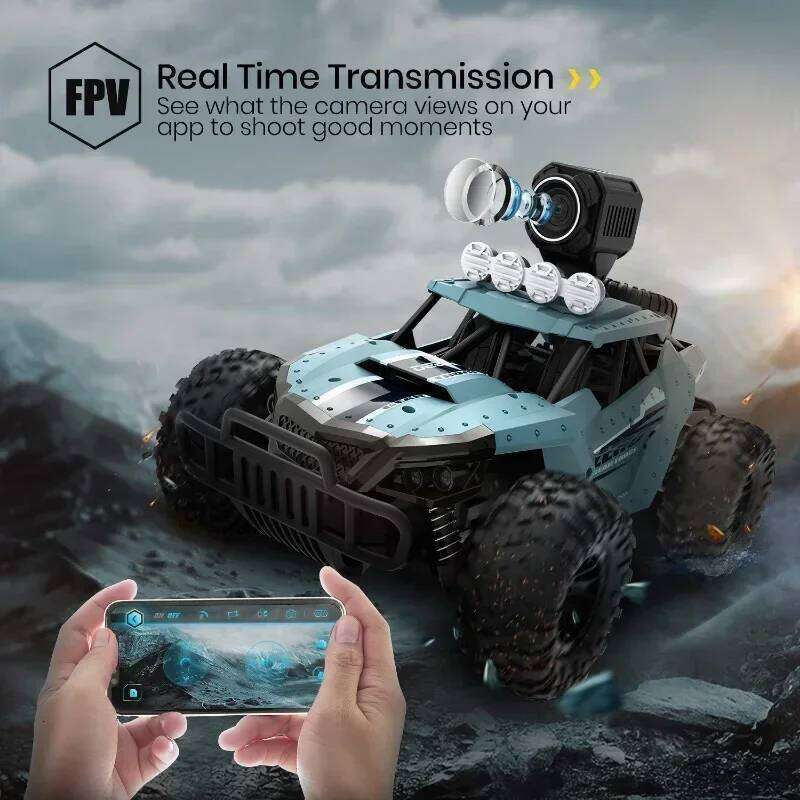 1803 RC with Full HD 480P 1:18 25KM/H High-Speed Racing Drift Wifi Camera Remote Control Car Toys for Children Y260131