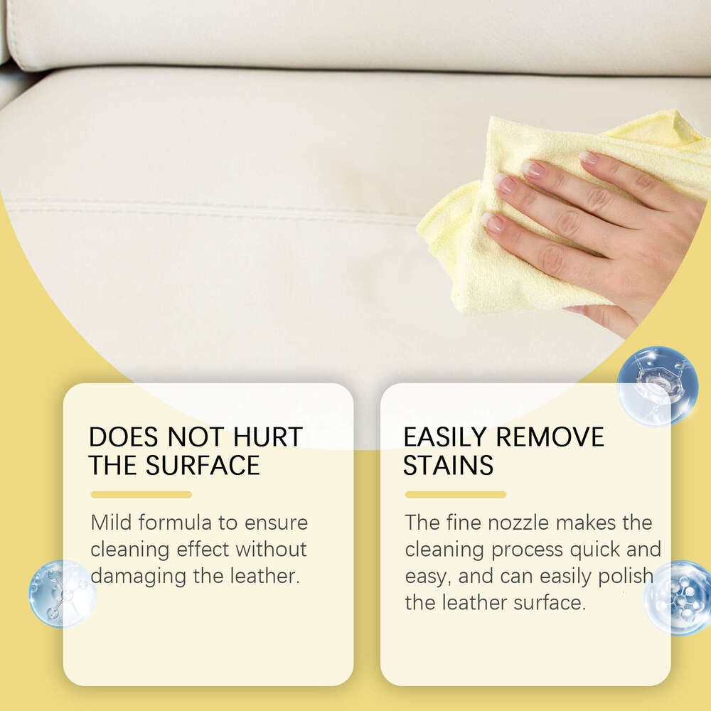 Sofa Stain Cleaner Leather Furniture Renovation Cleaning Care Agent S260202