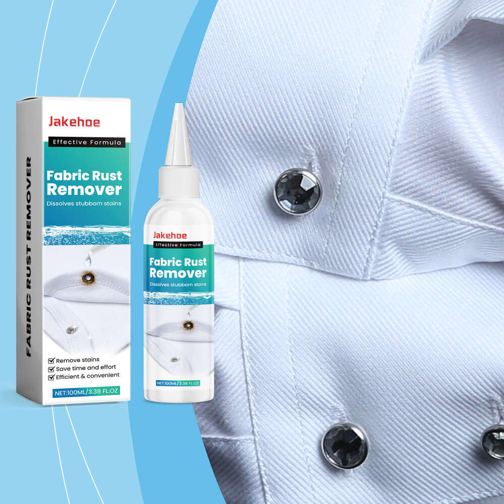 Jakehoe Fabric Clothing Cleaner Oil Water Coffee Stains Daily Cleaning Rust Remover S260202