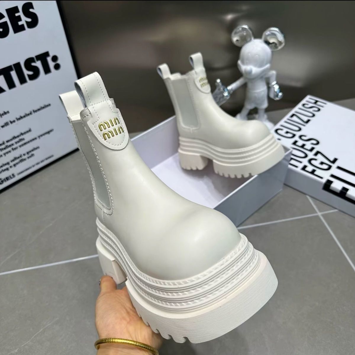 New free shipping designer boots for womens snow boots Wear-resistant and anti-slip thick sole winter cotton shoes with fur lining snow Easy-to-access