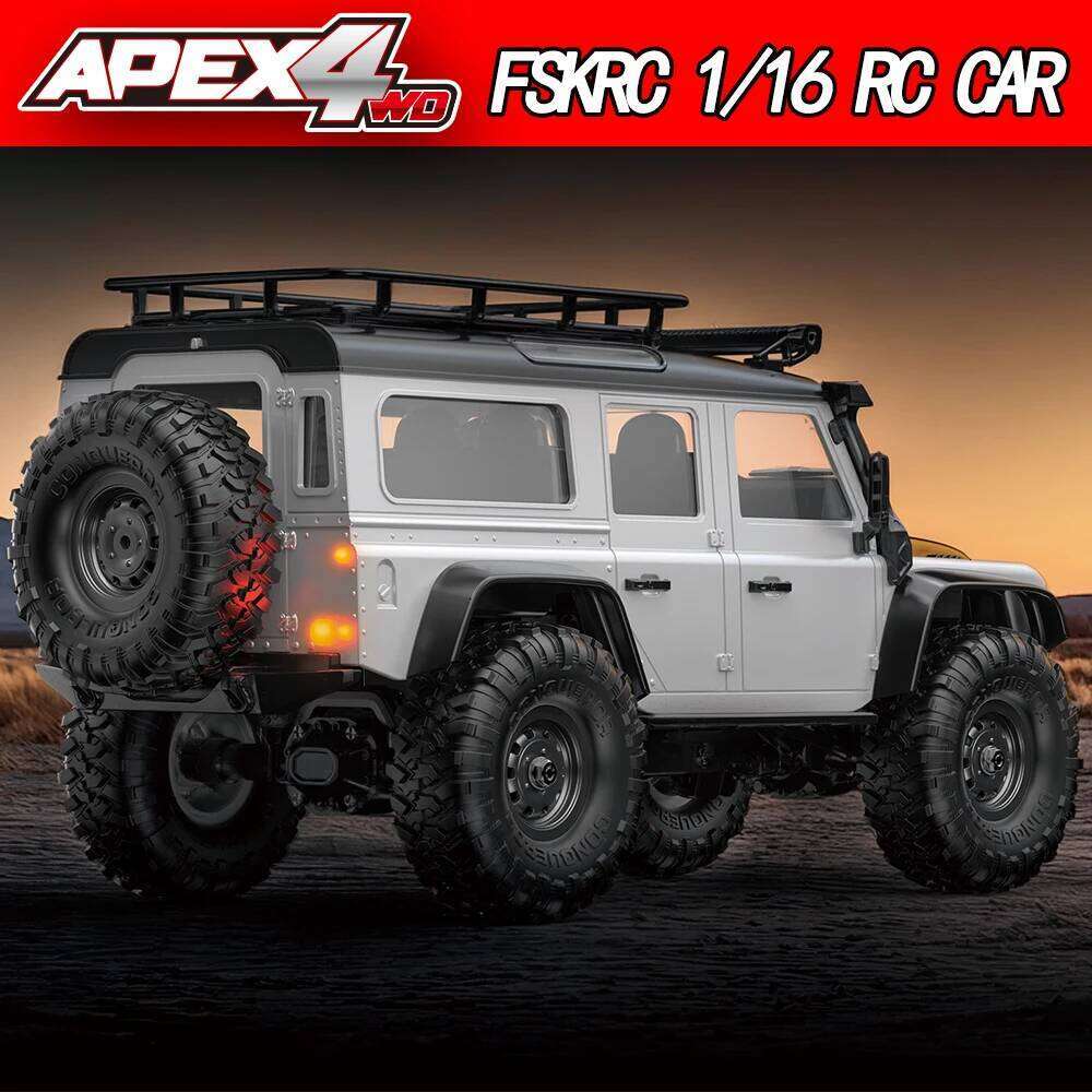 New 2025 HB-R1607-1609 1:16 Land Rover Defender Rc 4x4 Off-Road Vehicles RC Crawler Car Truck Model for Boy toy birthday gift Y260131