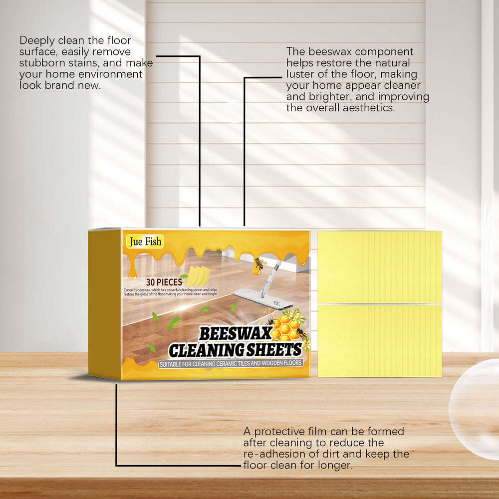 Jue-Fish Household Floor Stain Removal Brightening Cleaning Tablets S260202