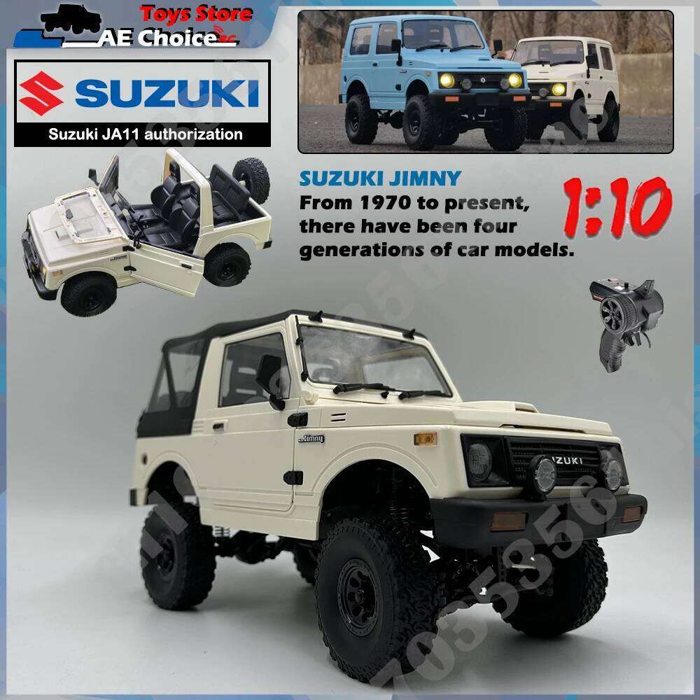 WPL C74-1 1/10 RC Jimny Warrior JA11 4WD 2.4G Crawler Simulation Remote Control on-road Car for Boy Toy Y260131