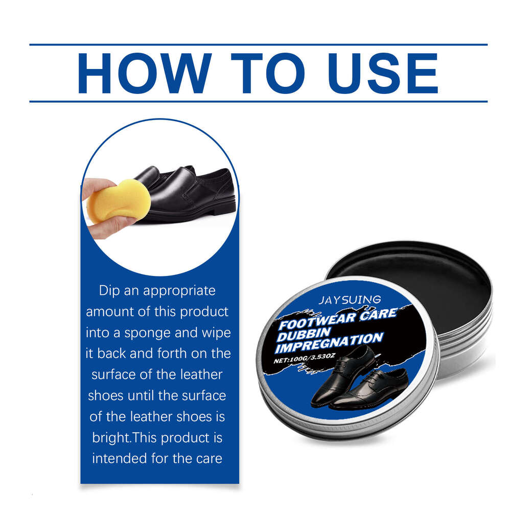 Household Maintenance Shine Renovation Shoe Polish Leather Care Wax S260202