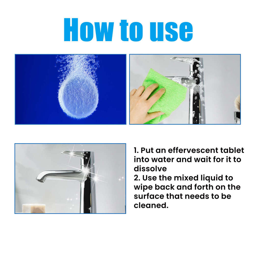 Bathroom Deodorizing Sink Stain Removal Bathtub Glass Scale Household Cleaning S260202