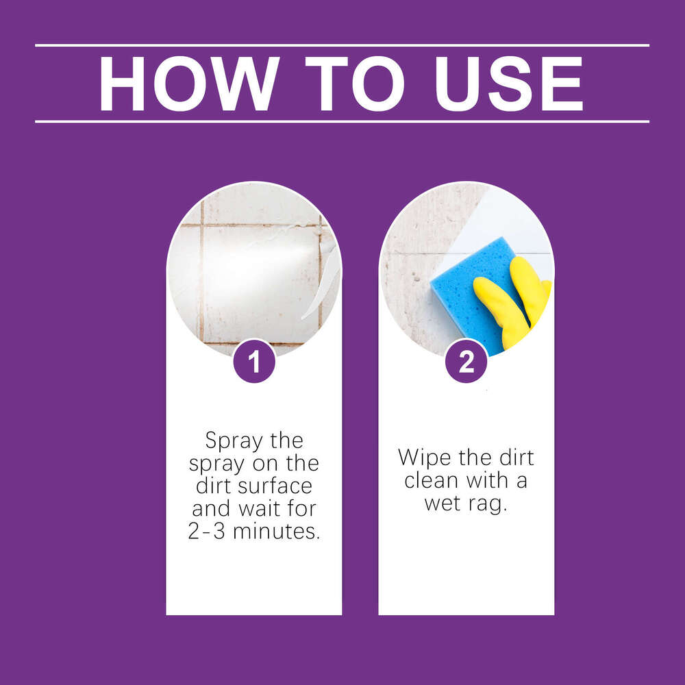 Jakehoe Multi-functional Kitchen Grease Cleaner Household Care Bathroom Glass Cleaning Spray S260202