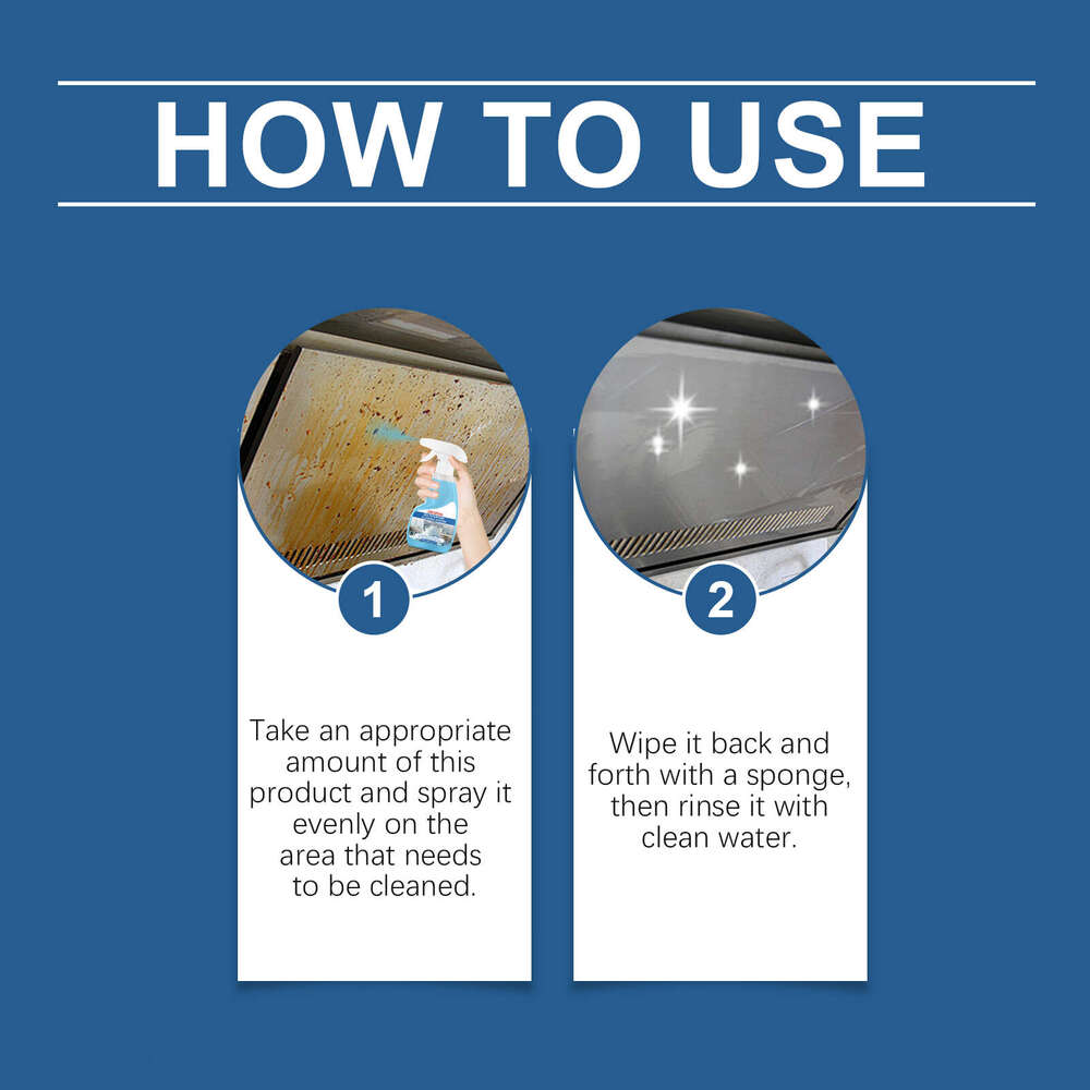 JAKEHOE Multi-Surface Multi-Purpose Gentle Foam Cleaner Suitable for Kitchen Stovetops S260202