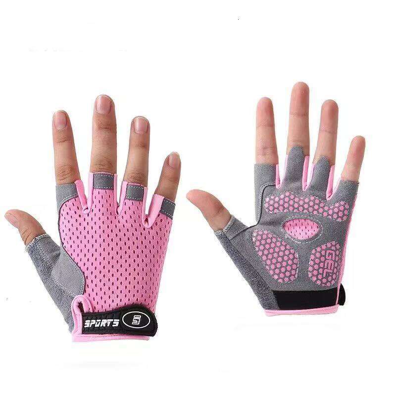 Kids Boys Girls Cycling Bicycle Half Finger Guantes Ciclismo Mtb Gloves Fitness Motocross Bicicleta Luva Bike XJ260202