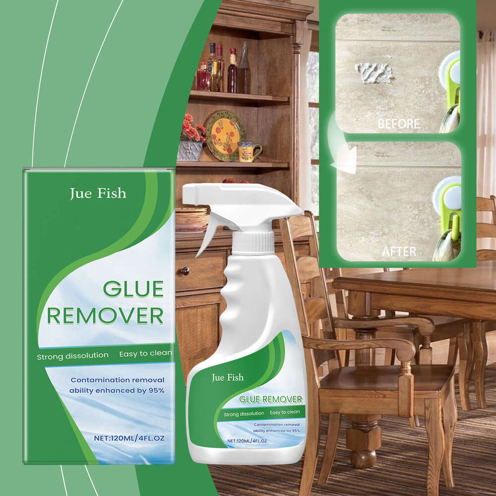 Remover Household Glass Door and Window Sticker Cleaning Glue Residue Removal Spray S260202