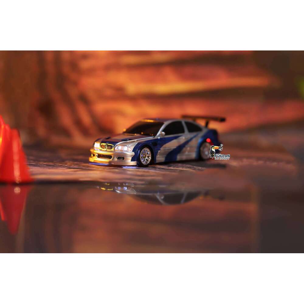 Mini 1/43 Scale RC Drift Car Racing 2.4G Remote Control 4WD Off-road High Speed Cars Vehicle Model Toys Gifts Y260131