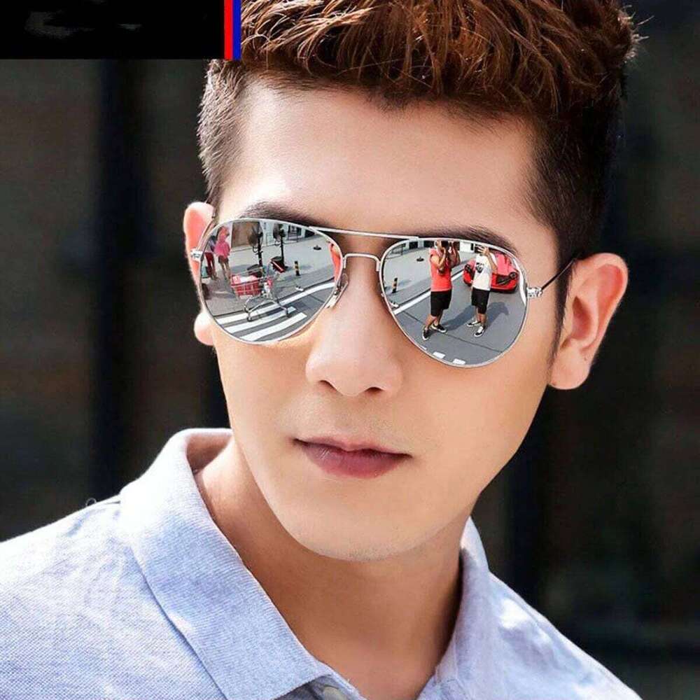 Ready Stock M'sia Original Men Sunglasses UV400 for Travel, Driving, Fashion Alloy Frame H260202