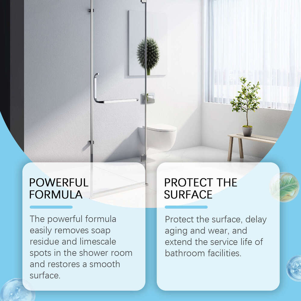 Shower Cleaner Toilet Bowl Bathtub Sink Tile Stain Removal Cleaning Spray S260202