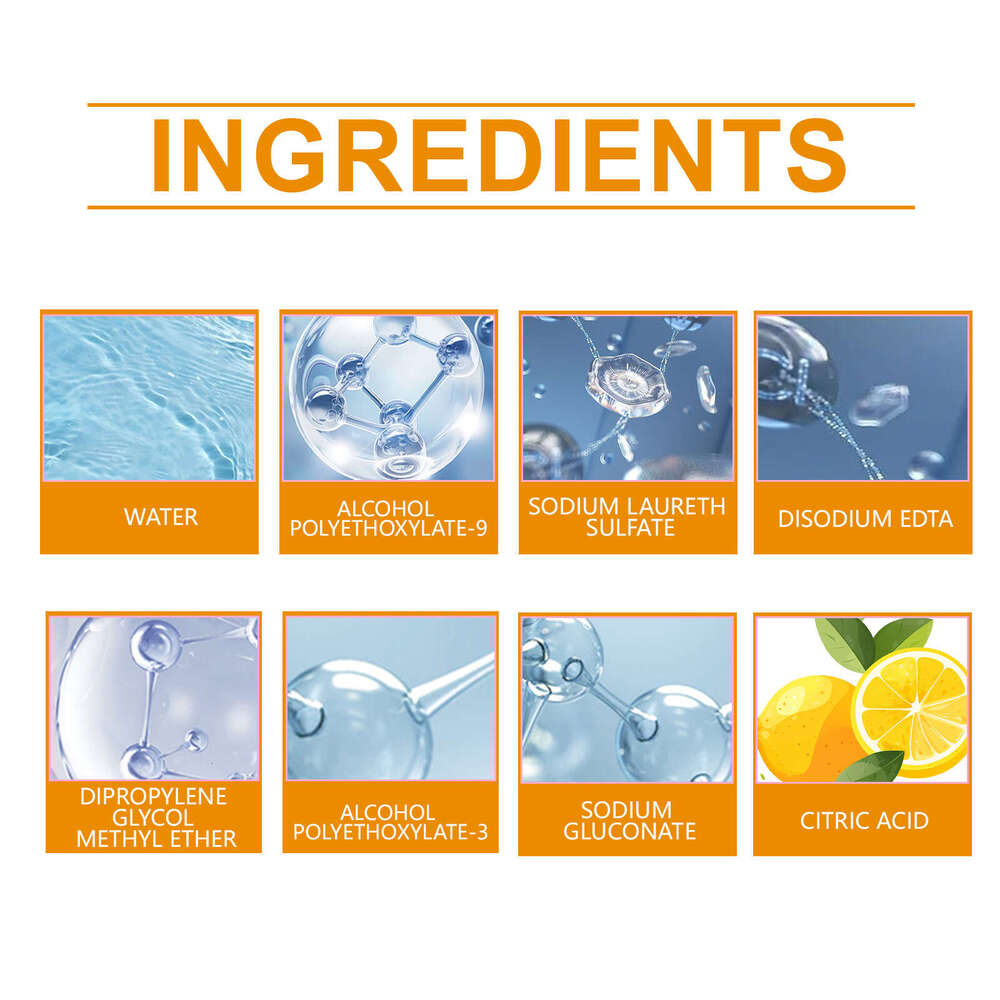 Jakehoe Clothes Oil Remover Gentle Cleaning Stain Household Fabric Care Long-lasting Fragrance Laundry Detergent S260202