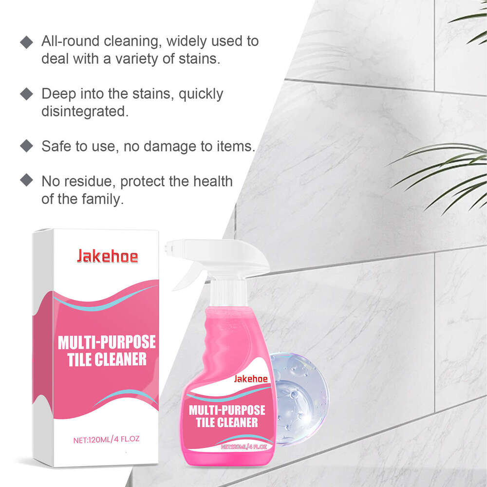 Jakehoe Multi-Purpose Tile Living Room Kitchen Floor Stain Removal Brightening Cleaning Polishing Degreasing Cleaner S260202