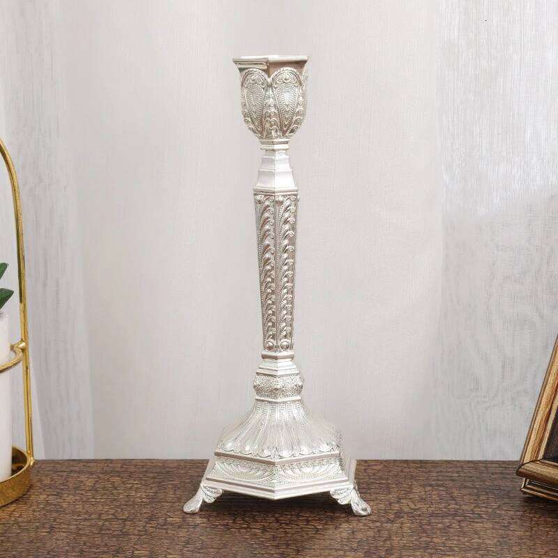 PEANDIM European Elegant Candlestick Romantic Wedding Party Candlelight Stick Candle Holders Centerpieces For Home Table Decor Y260131