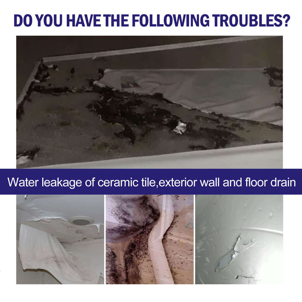 Transparent Leak Repair Glue No-Need-to-Hit-Tile Bathroom Kitchen Floor Tile Coating Waterproof Agent S260202