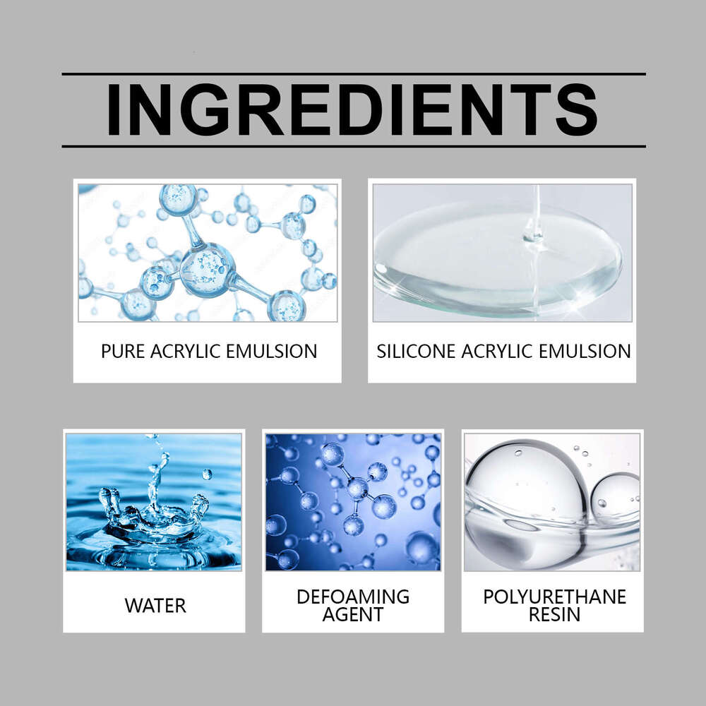 Home Long-lasting Durable Easy Floor Tile Transparent Waterproof Moisture-proof Glue S260202