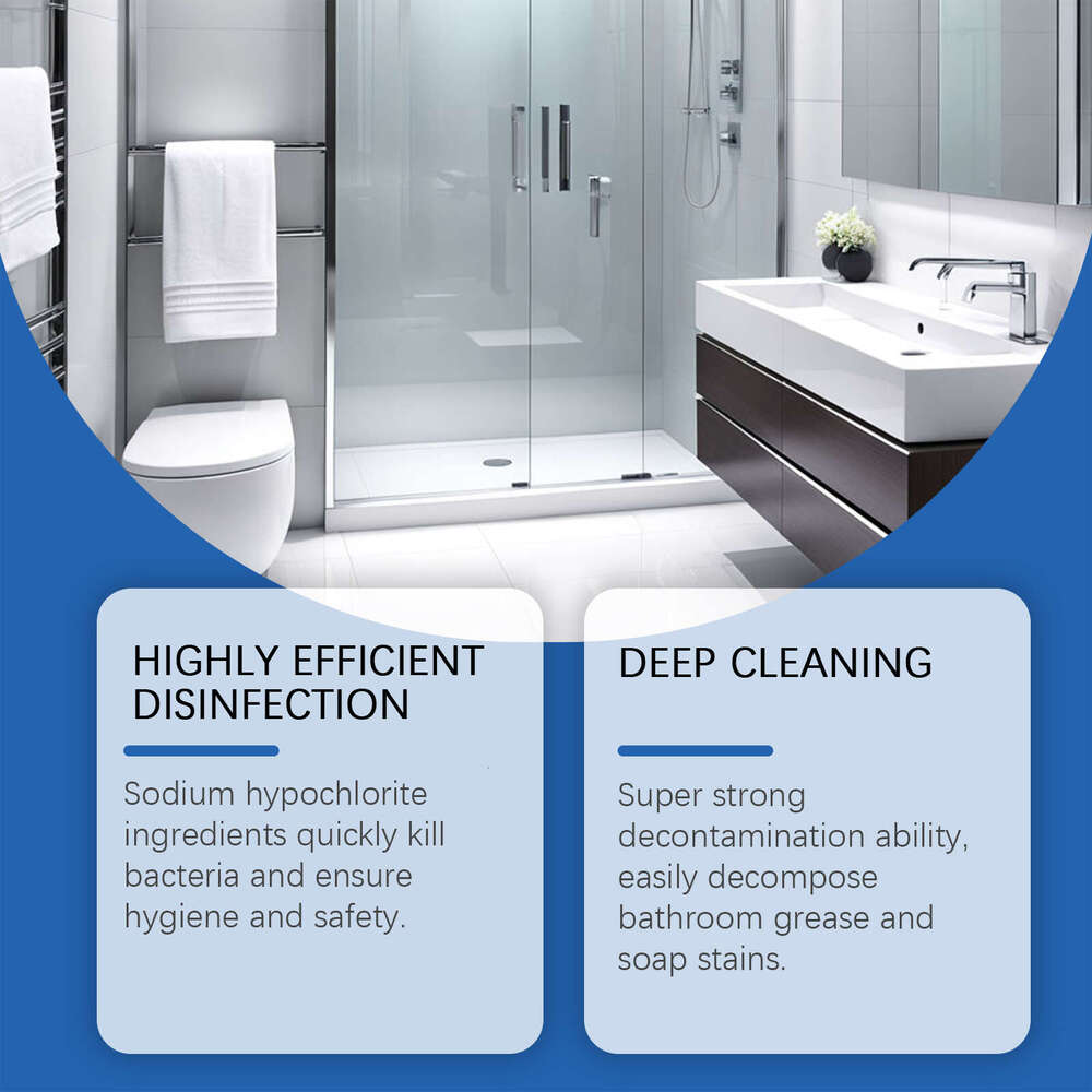 JAKEHOE Bathroom Cleaning Spray Stain and Scale for Bathtub Multi-Purpose Cleaner S260202