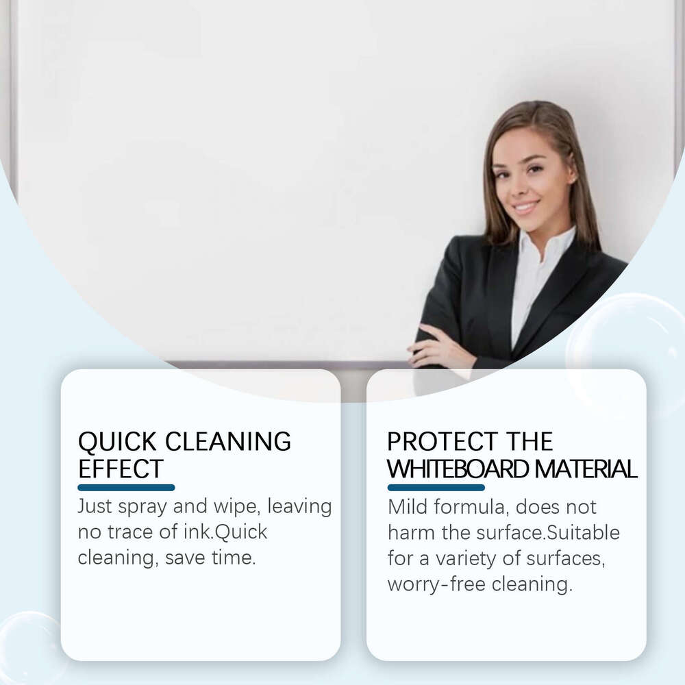 Jue-Fish Office Classroom Oil-Based Marker Whiteboard Pen Remover Cleaner S260202