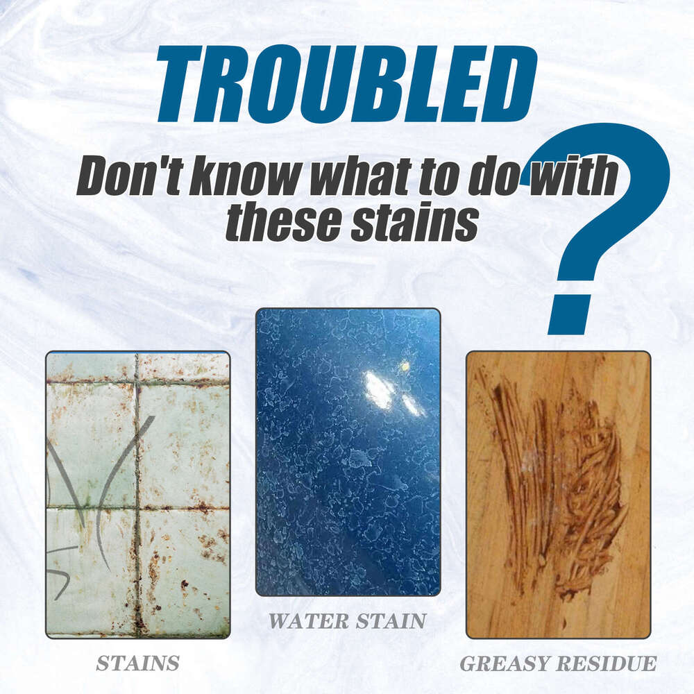 Stone Kitchen Countertop Marble Tile Cleaning Oil Stain Removal Polishing Powder S260202