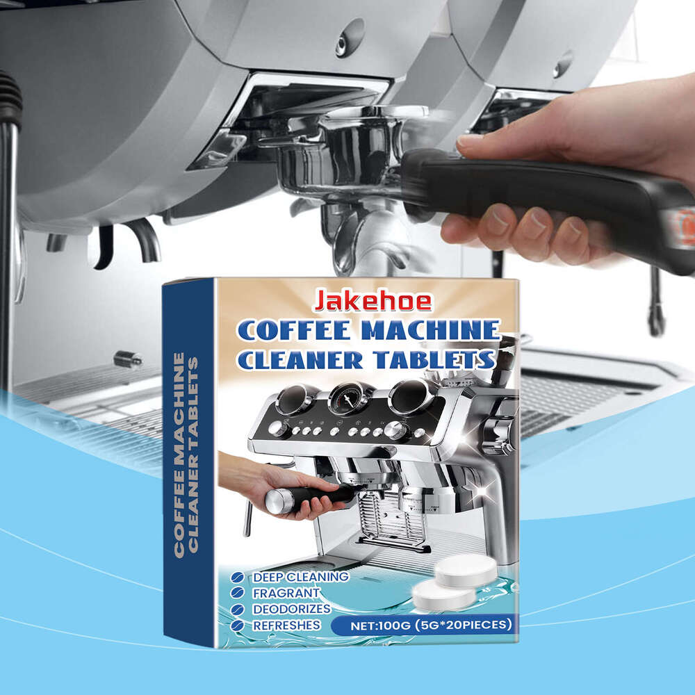 Coffee Machine Descaling Dirt Oil Stain Cleaning Maintenance Kitchen Equipment Hygiene Effervescent S260202