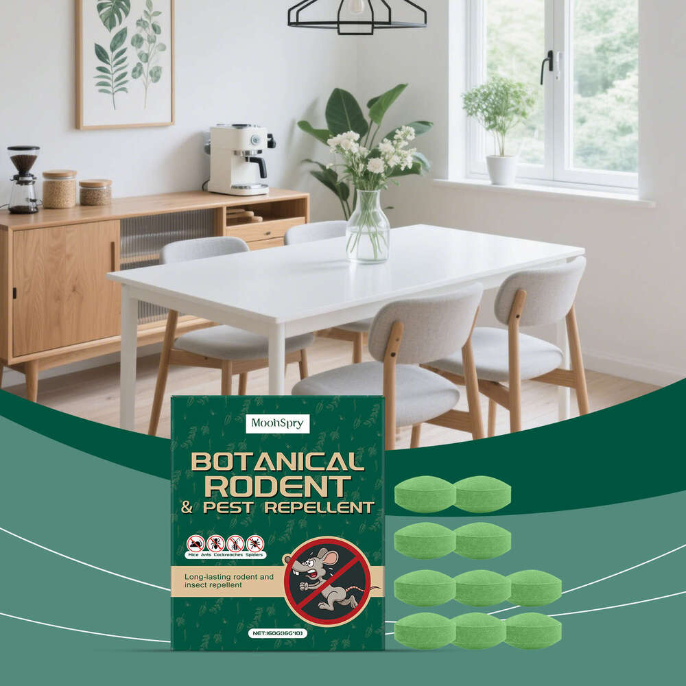 MOONSPRY Animal Daily Anti-Rat Warehouse Home Protection Anti-Gnawing Rat Repellent Portable Bait Pills S260202