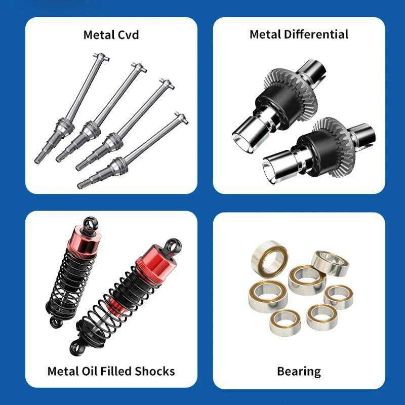 MJX Hyper Go 14208 1/14 4WD 75KM/H OR 65KM/H Brushless RC Racing Car Remote Control Cars Off-Road Truck Toys Y260131