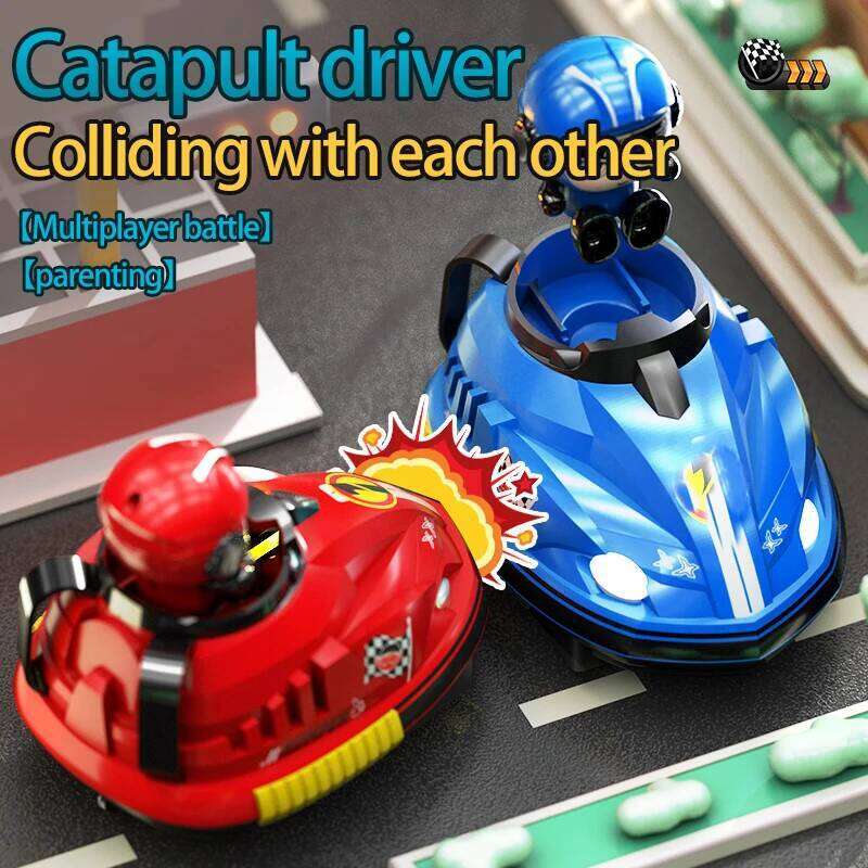 Red&Blue Remote Control Opponent Intelligent Battle Bumper Car Parent Child Games Children Toy for Boy Girl Birthday Gifts Y260131