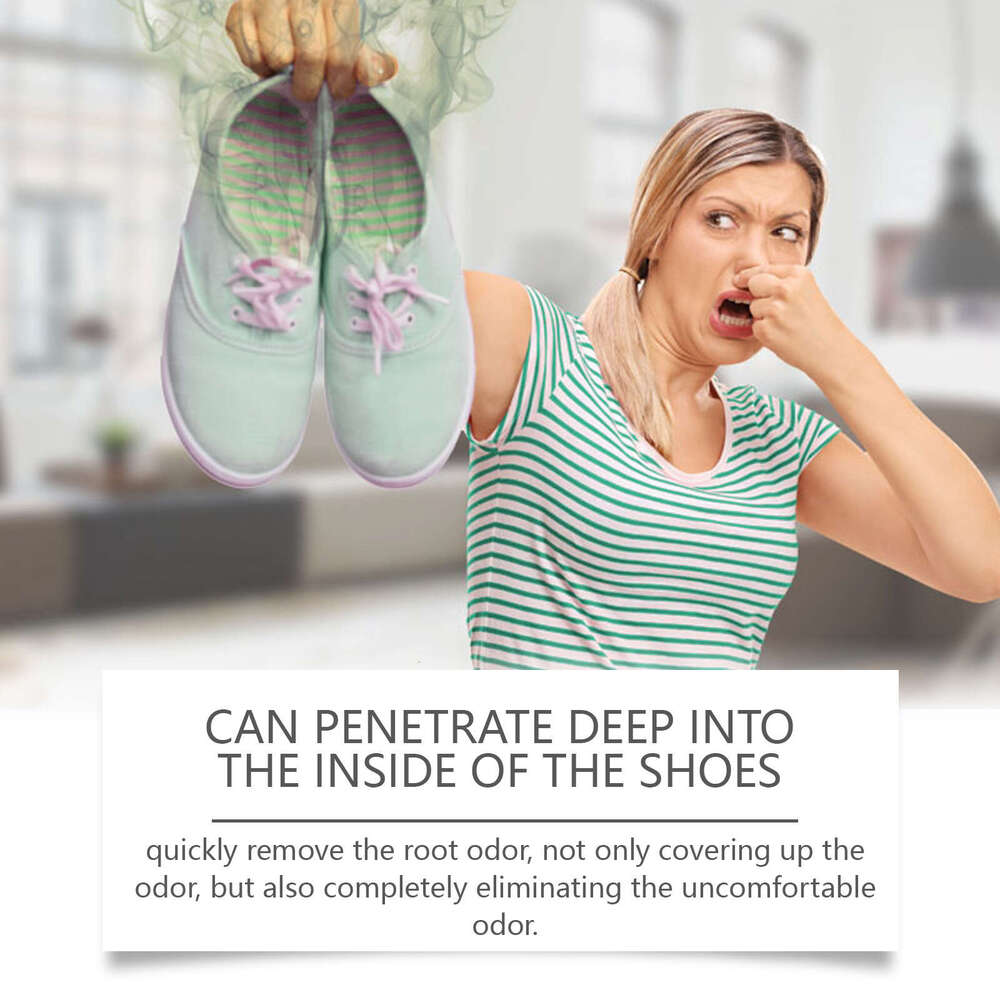 Laniska Freshening Spray Shoe Cleaner Foot Sweat Odor Long-lasting Fresh Clean Smell Deodorant S260202