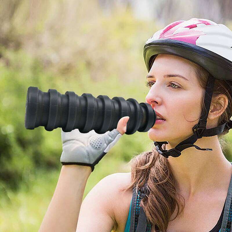 550ml bottle cup, reusable BPA-free silicone collapsible water bottle, suitable for hiking in travel gym Z260202