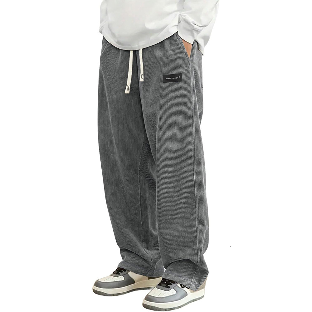 Mens Casual Pants Loose Joggers Sports Sweatpants Trendy Versatile Long Pants