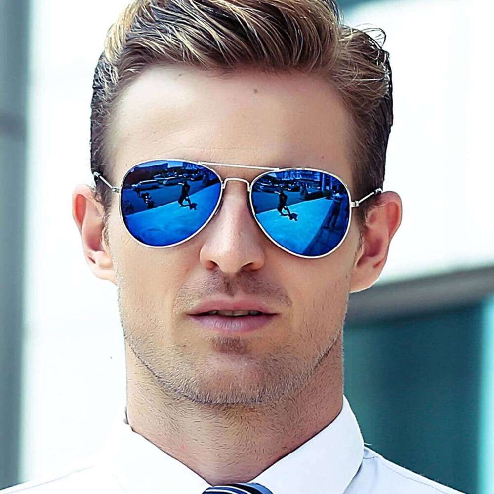 Ready Stock M'sia Original Men Sunglasses UV400 for Travel, Driving, Fashion Alloy Frame H260202