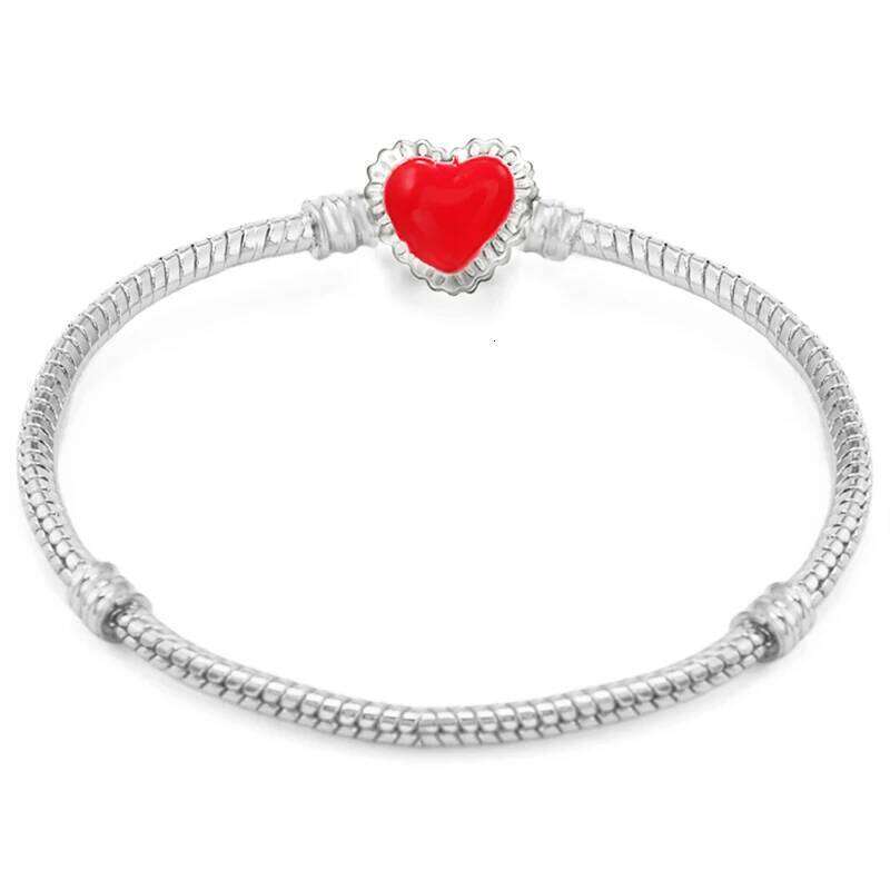 Certificate 100% Original Sterling Plated Snake Chain DIY Charm Bracelet For Women Gift Silver Color Jewelry Dropshipping H260202