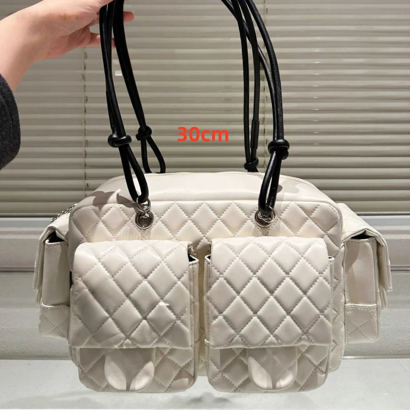 Designer Shoulder Bags A Vintage Women Motorcycle Bag denim Mini Flap Coin Zipper Large Capacity cambons Crossbody Leather Luxury Handbag Travel cm CM cm